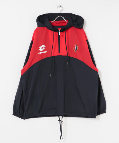 LOTTO 拼色 半開拉鍊 夾克外套