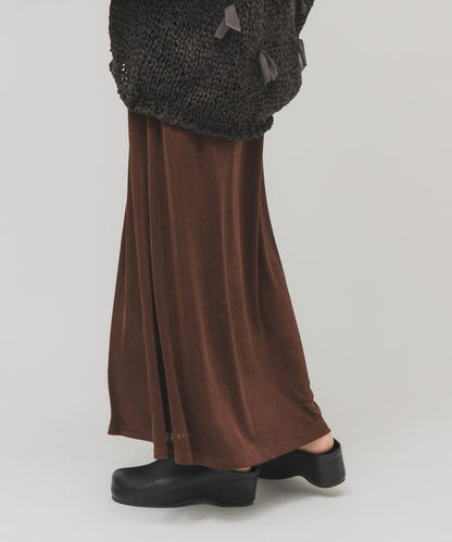 亮面鬆緊半身裙