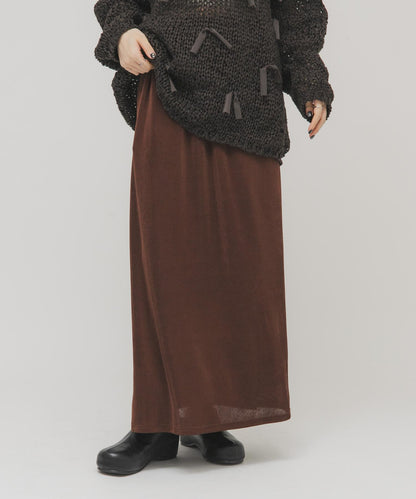 亮面鬆緊半身裙