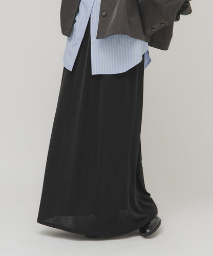 亮面鬆緊半身裙