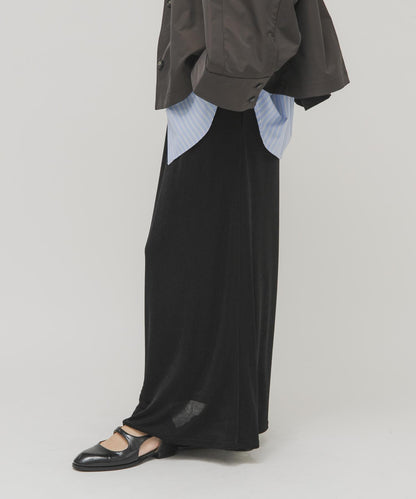 亮面鬆緊半身裙