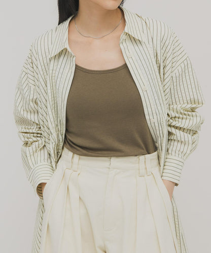 細肩帶 內置胸杯 吊帶背心