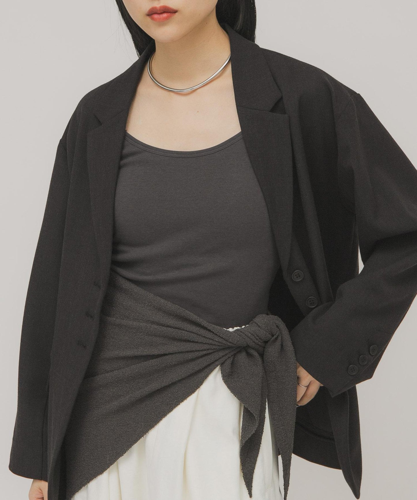 細肩帶 內置胸杯 吊帶背心