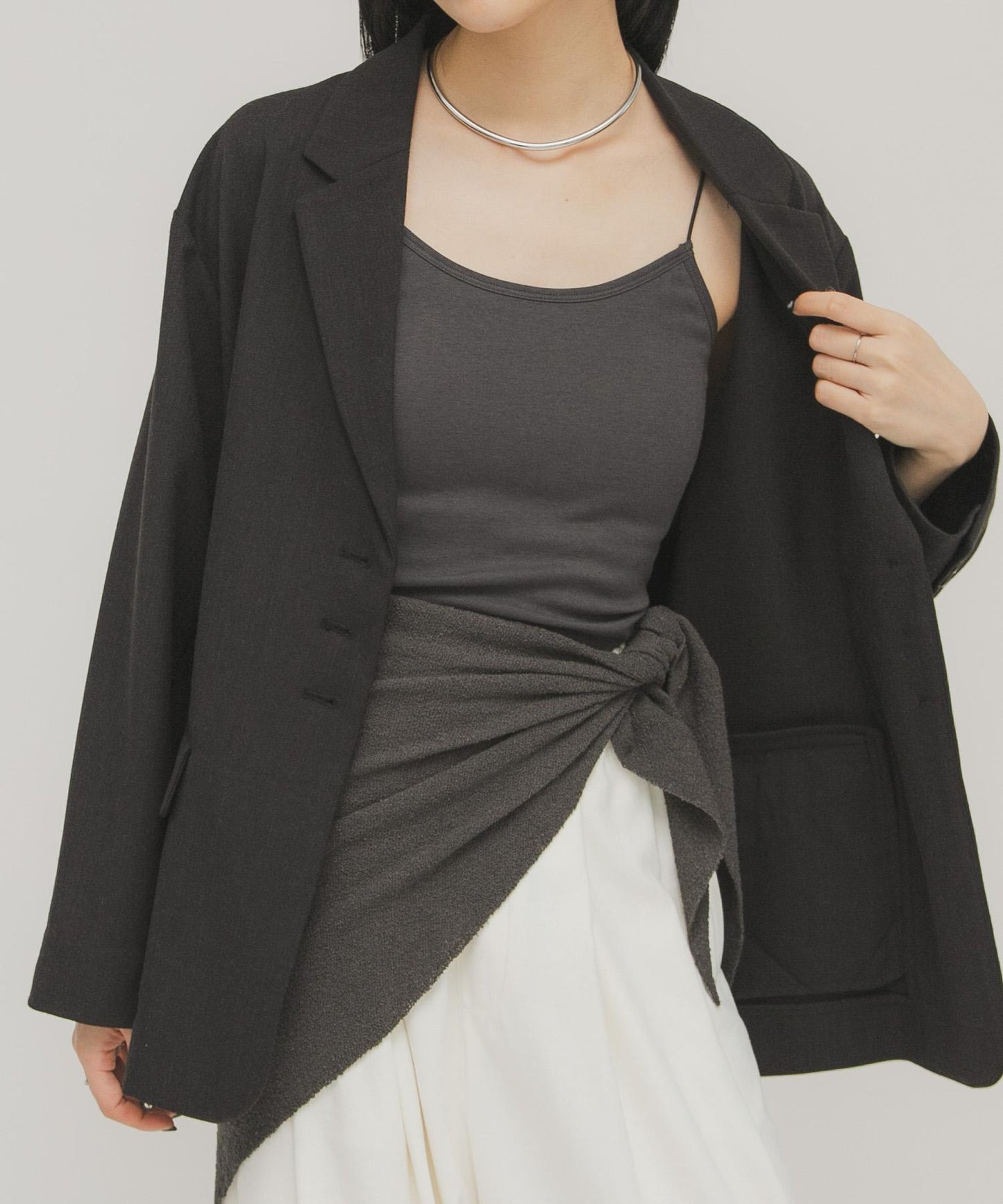 細肩帶 內置胸杯 吊帶背心