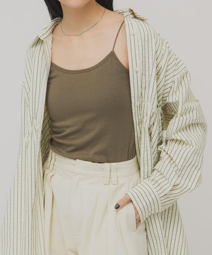 細肩帶 內置胸杯 吊帶背心