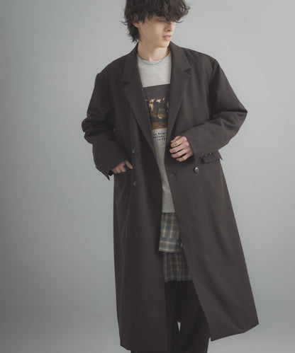 雙排扣 長款 大衣