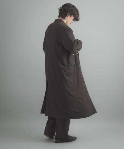 雙排扣 長款 大衣