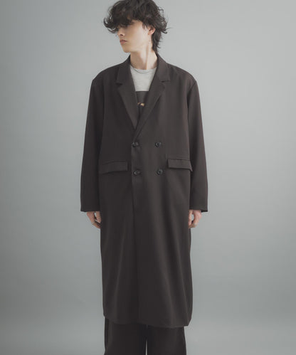 雙排扣 長款 大衣