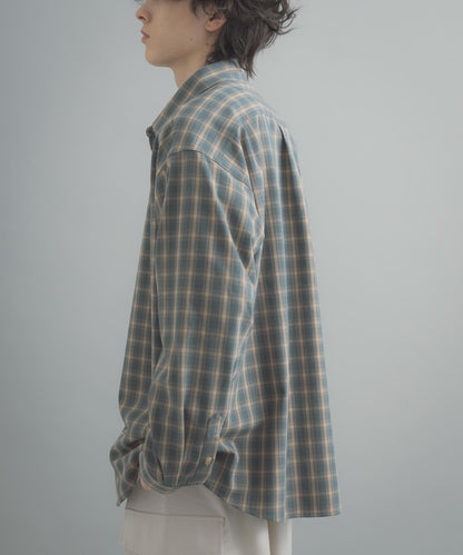 易打理 寬鬆 翻領 襯衫