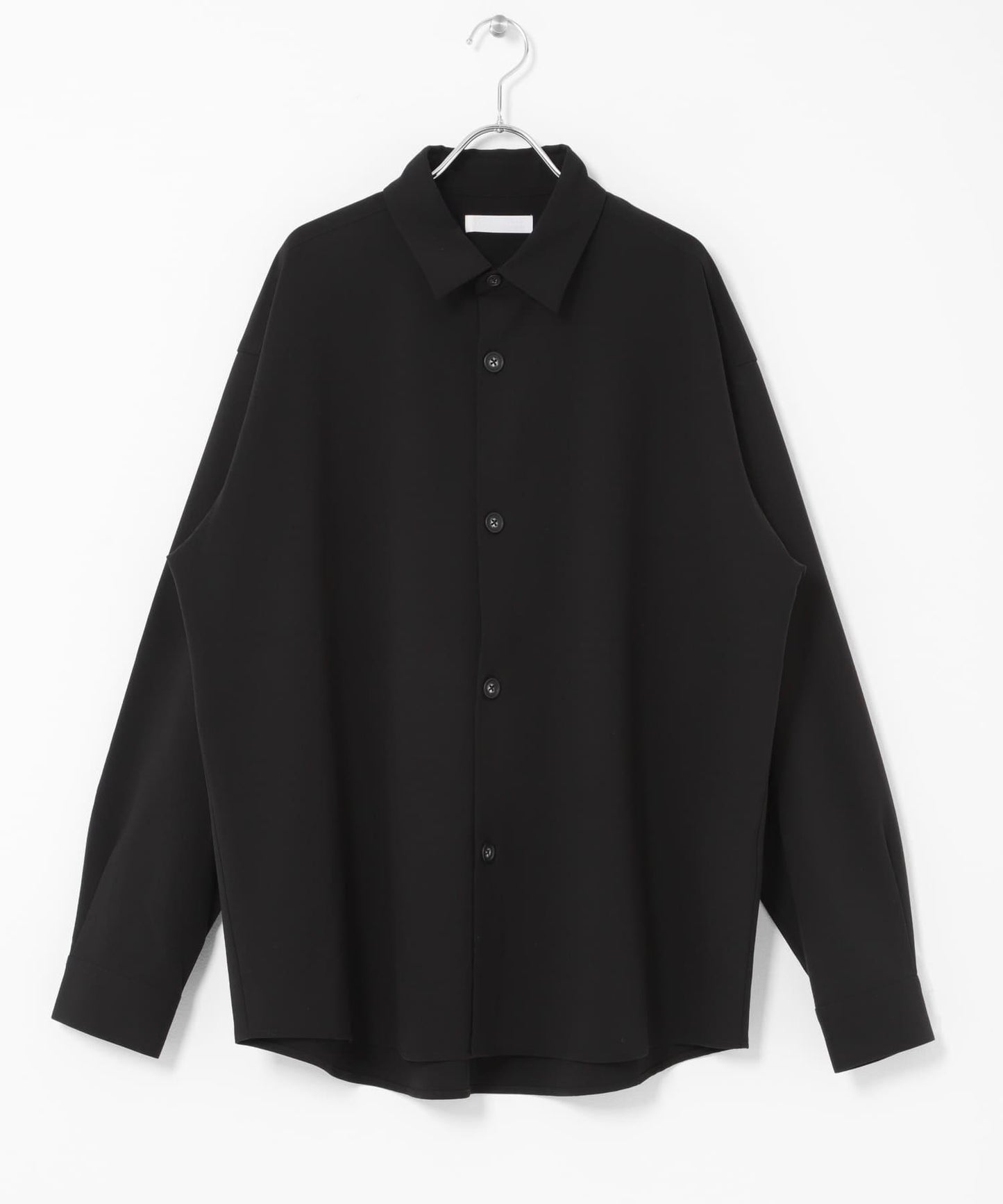 易打理 寬鬆 翻領 襯衫