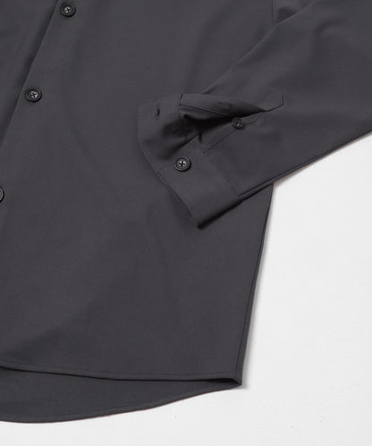 易打理 寬鬆 翻領 襯衫