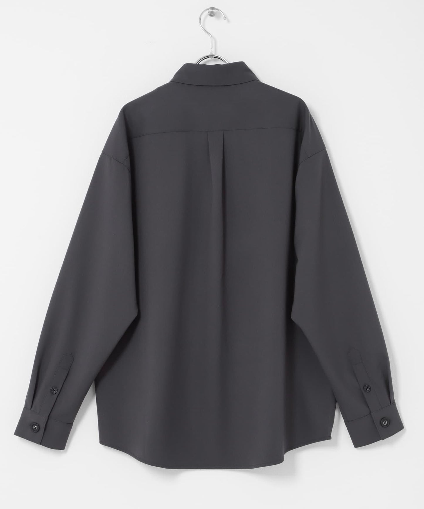 易打理 寬鬆 翻領 襯衫