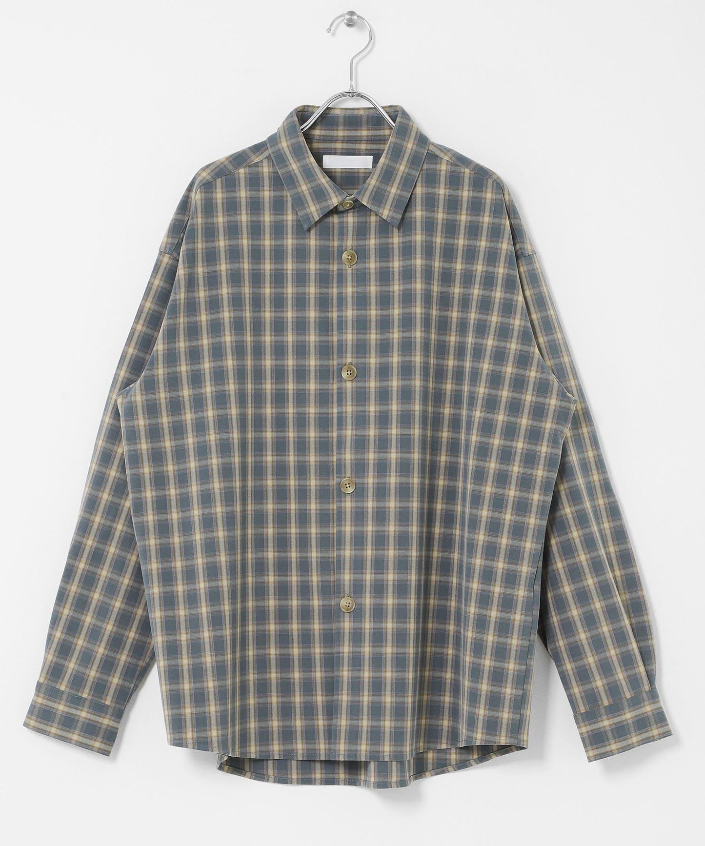 易打理 寬鬆 翻領 襯衫