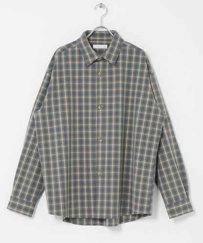 易打理 寬鬆 翻領 襯衫