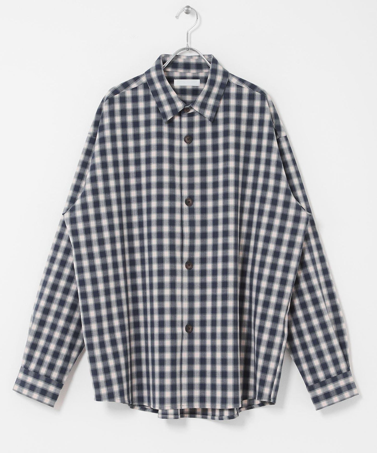 易打理 寬鬆 翻領 襯衫