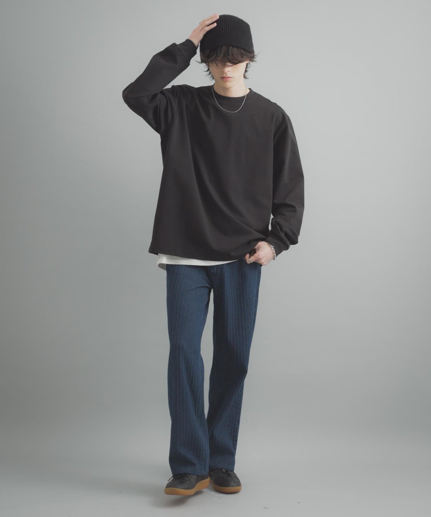 XL尺碼 舒適款 長袖T恤（線上限定）