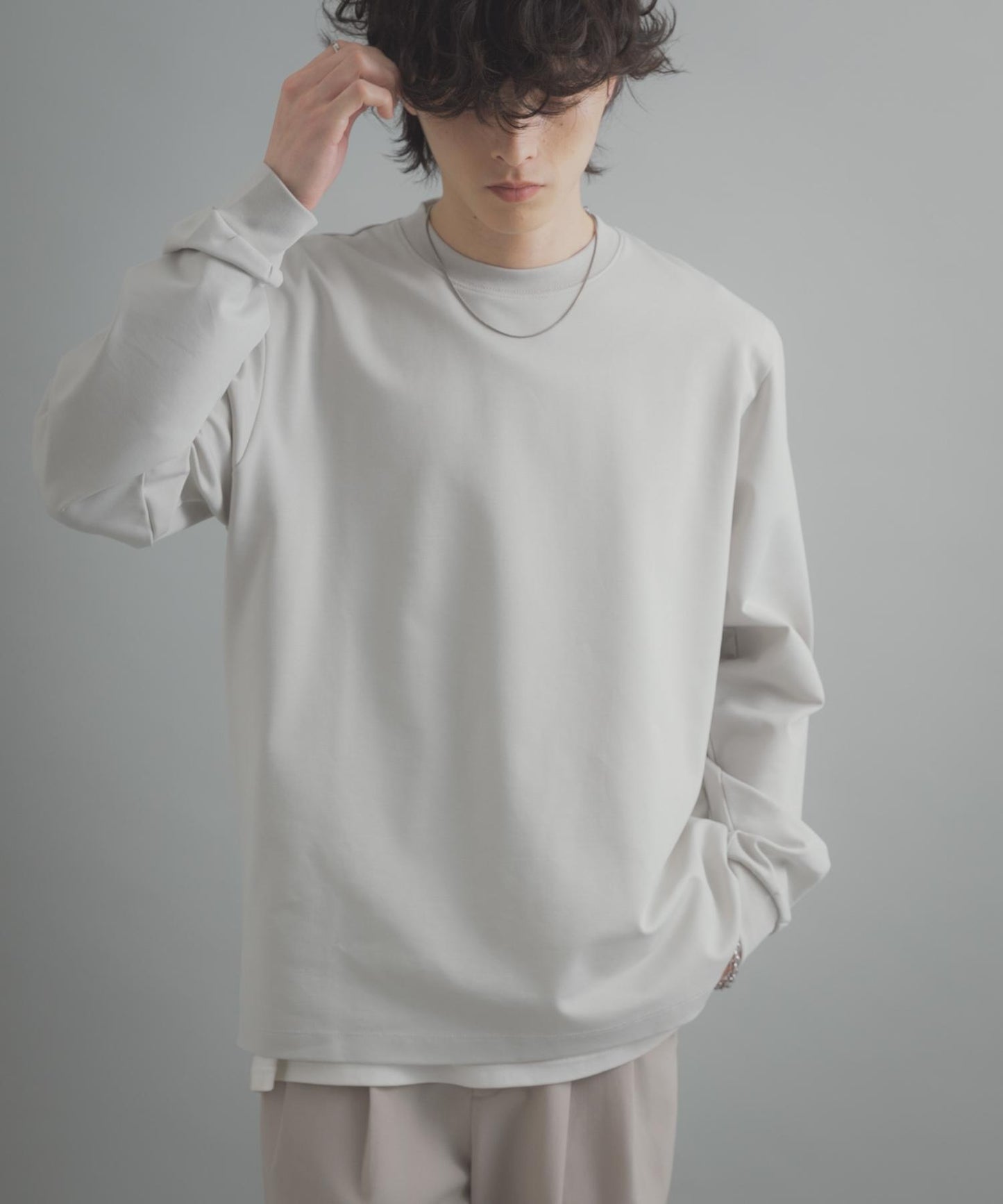 XL尺碼 舒適款 長袖T恤（線上限定）