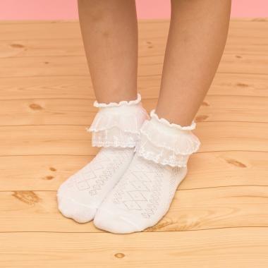 蕾絲裝飾 女士襪子