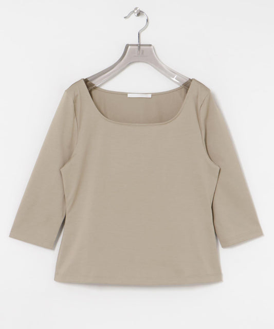 AMOMENTO SCOOP NECK SHORT SLEEVE T-SHIRTS