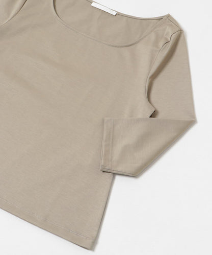 AMOMENTO SCOOP NECK SHORT SLEEVE T-SHIRTS