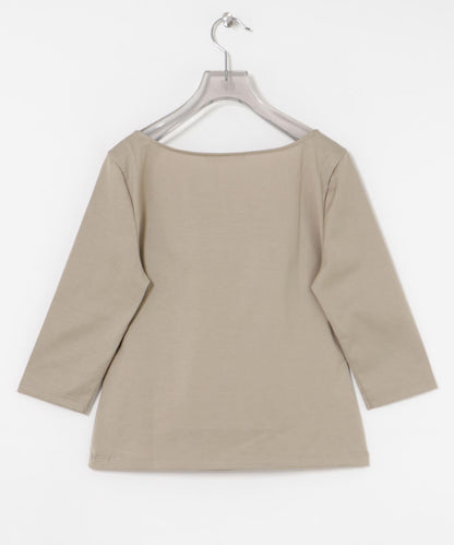 AMOMENTO SCOOP NECK SHORT SLEEVE T-SHIRTS