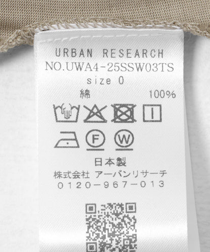 AMOMENTO SCOOP NECK SHORT SLEEVE T-SHIRTS