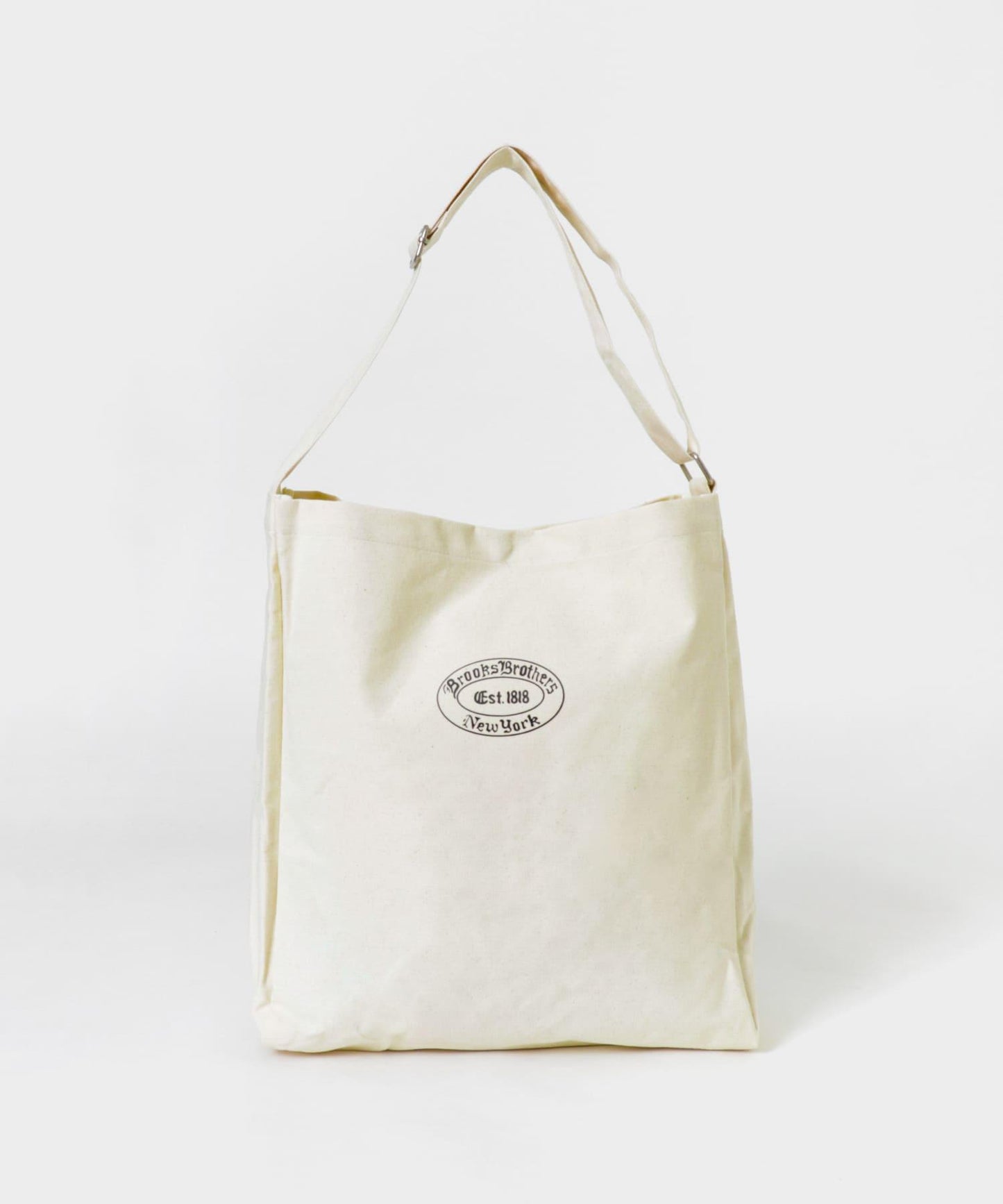 聯名 BROOKS BROTHERS×UR 帆布單肩包