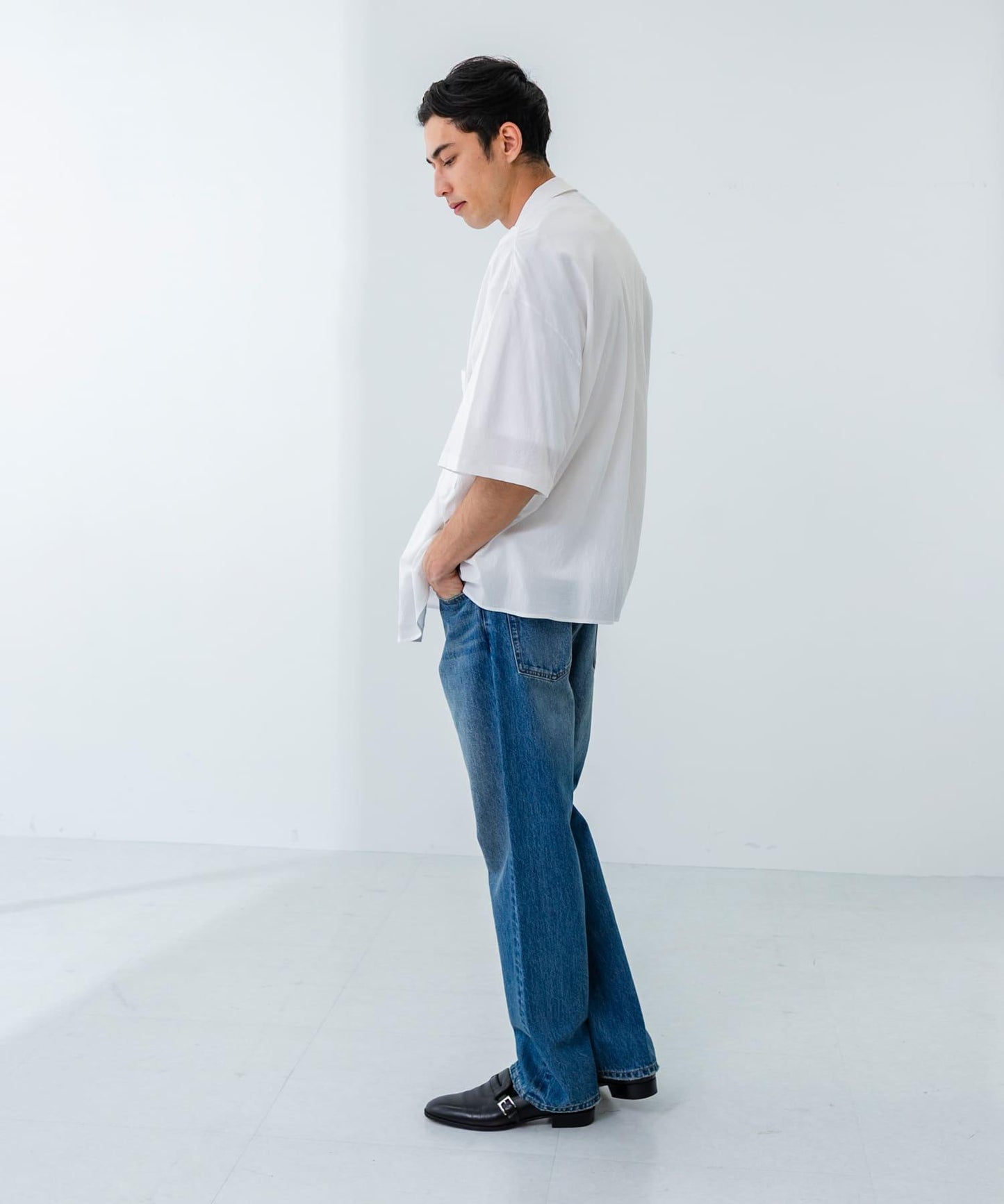 GGG Open Collar Short-Sleeve Shirts