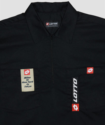 LOTTO TC TWILL HALF ZIP SHIRTS