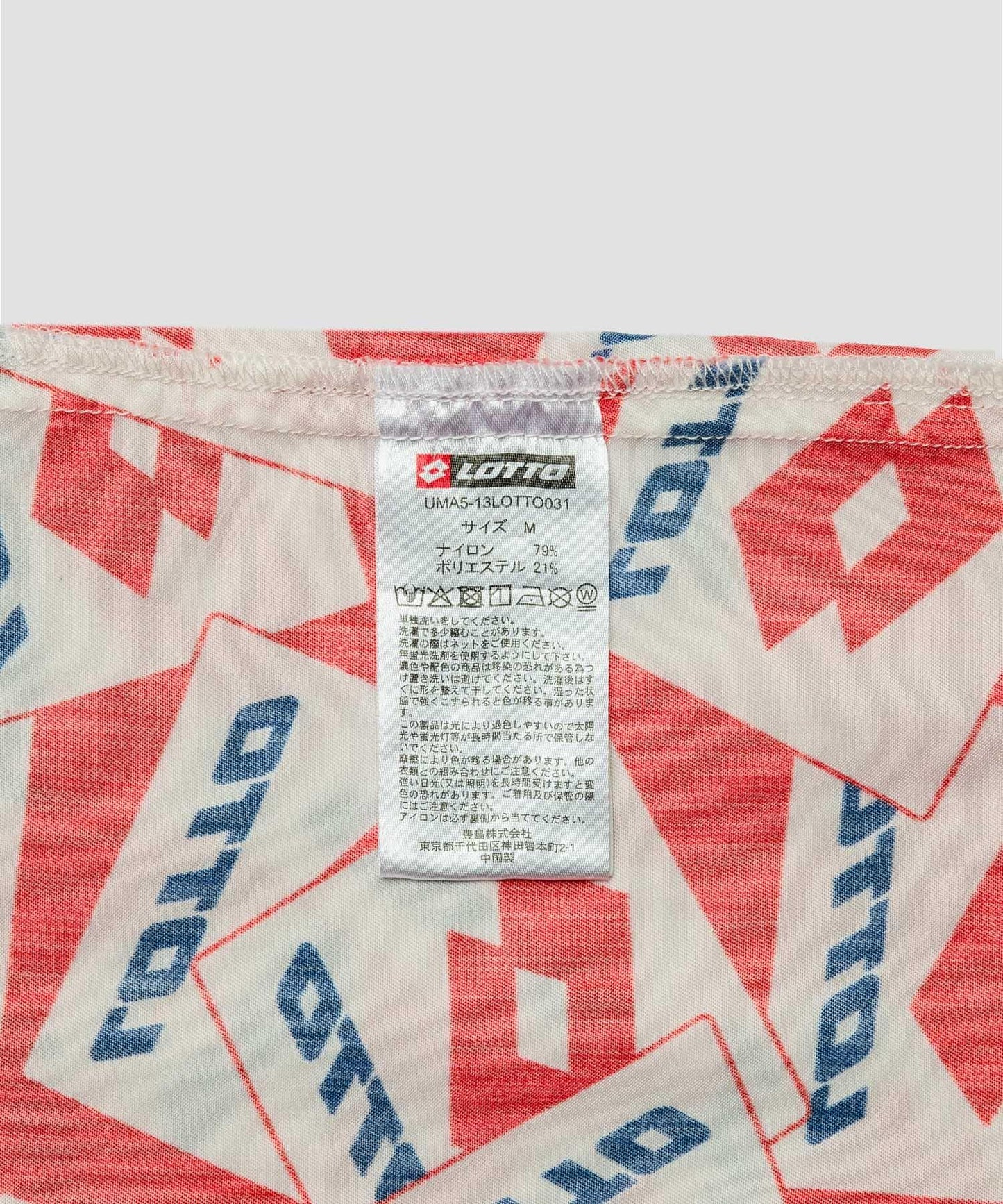 LOTTO LOGO PATTERNED O/C SHIRTS