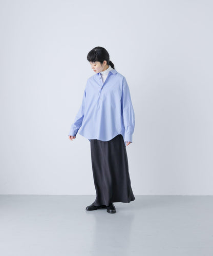 純棉標準版型條紋襯衫