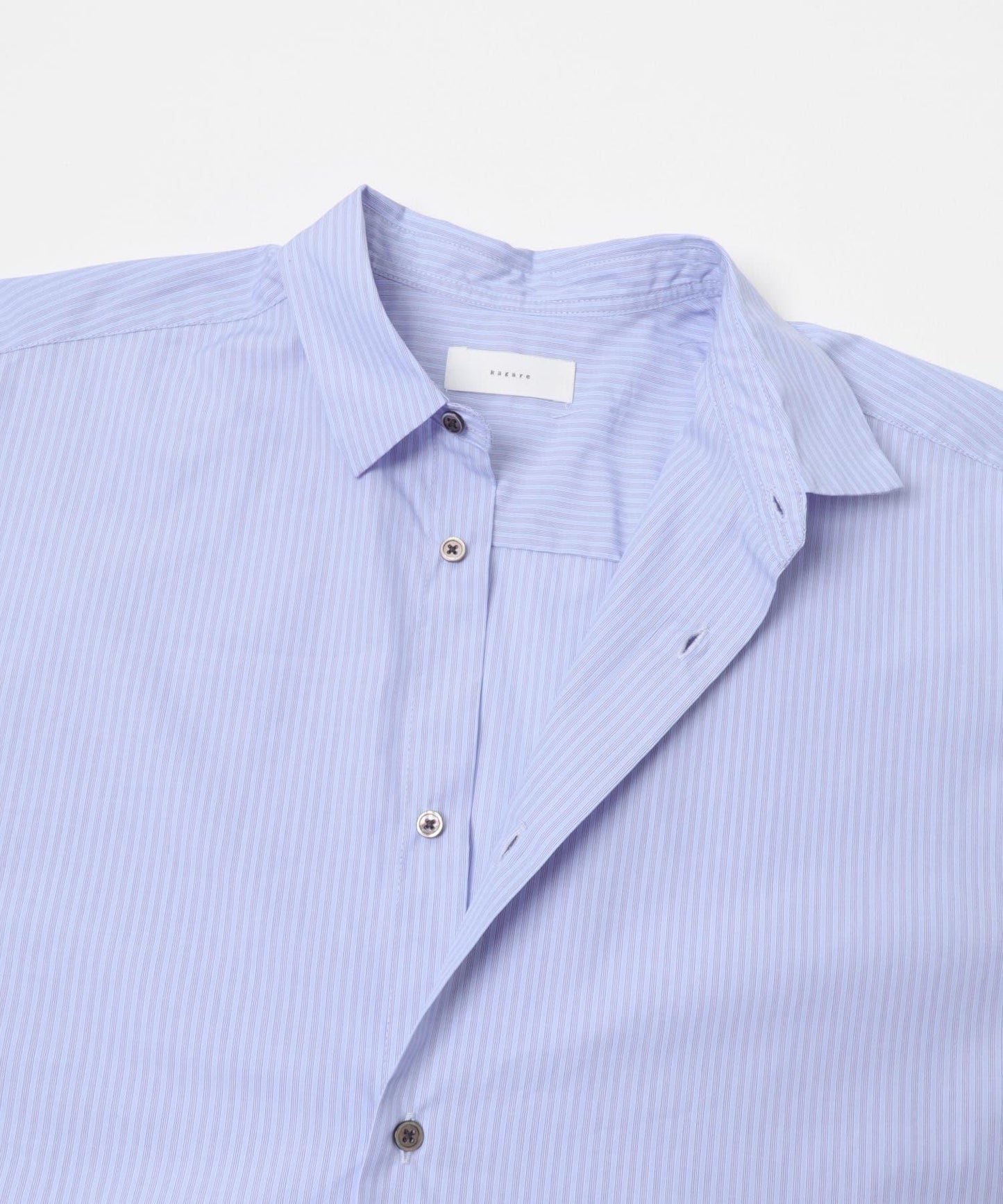 純棉標準版型條紋襯衫