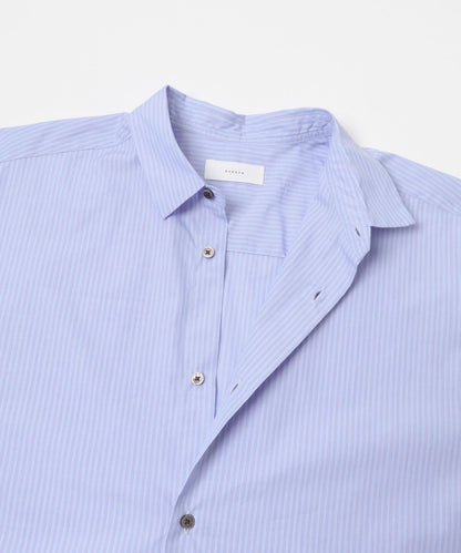 純棉標準版型條紋襯衫