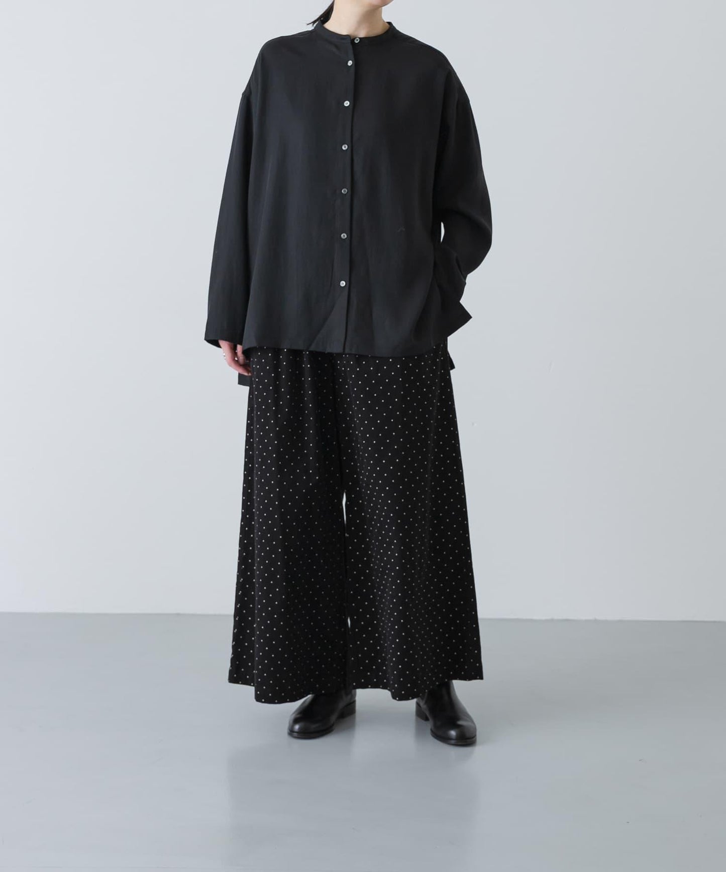 レーヨンワイドシャツ