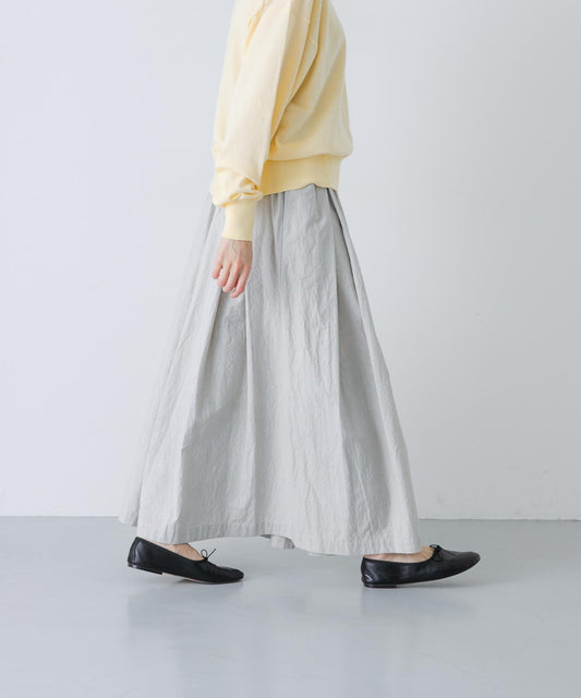 棉質打褶半身裙