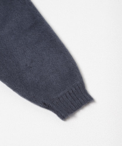 TOWNCRAFT SOLID SHAGGY CARDIGAN