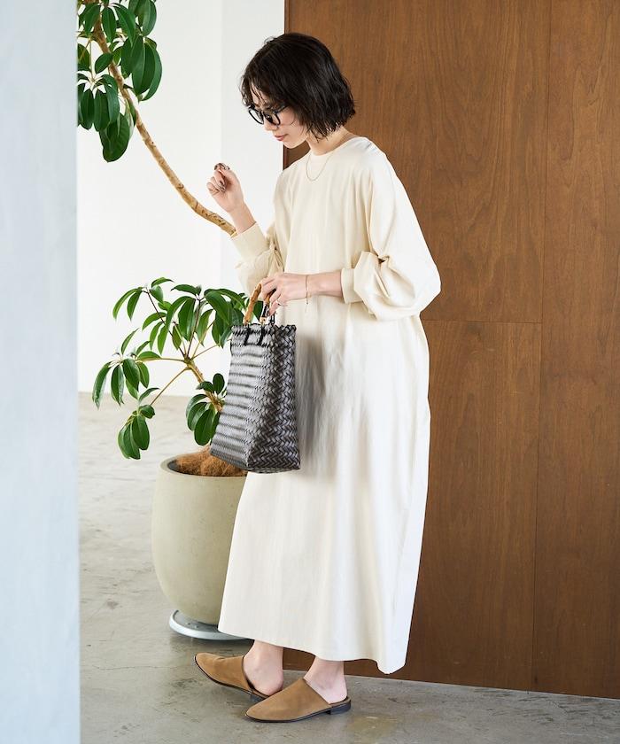 オーバーサイズドルマンスリーブワンピース【限定展開】