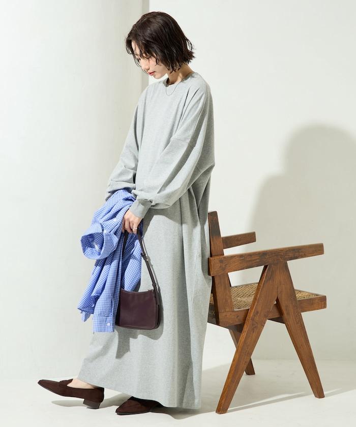 オーバーサイズドルマンスリーブワンピース【限定展開】