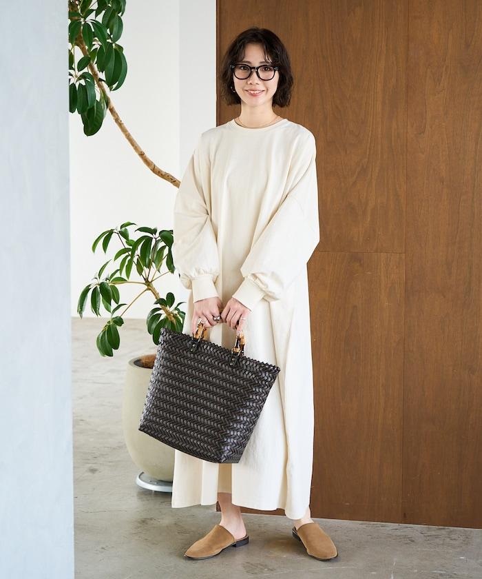 オーバーサイズドルマンスリーブワンピース【限定展開】