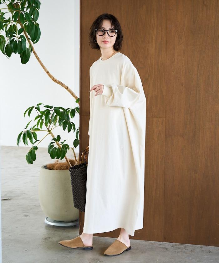 オーバーサイズドルマンスリーブワンピース【限定展開】