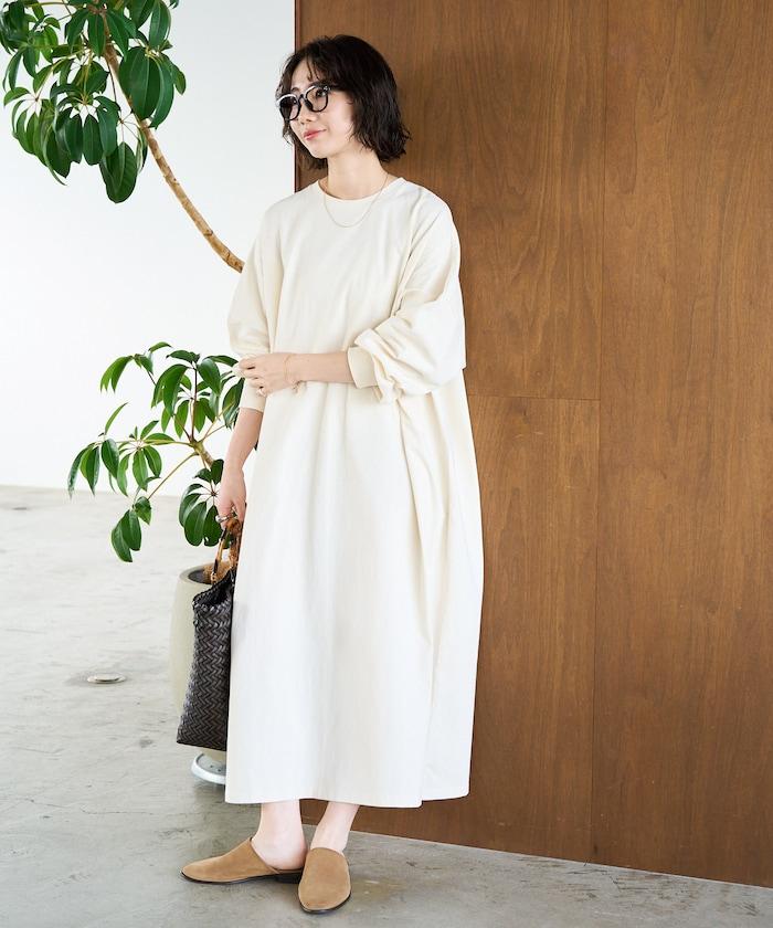 オーバーサイズドルマンスリーブワンピース【限定展開】