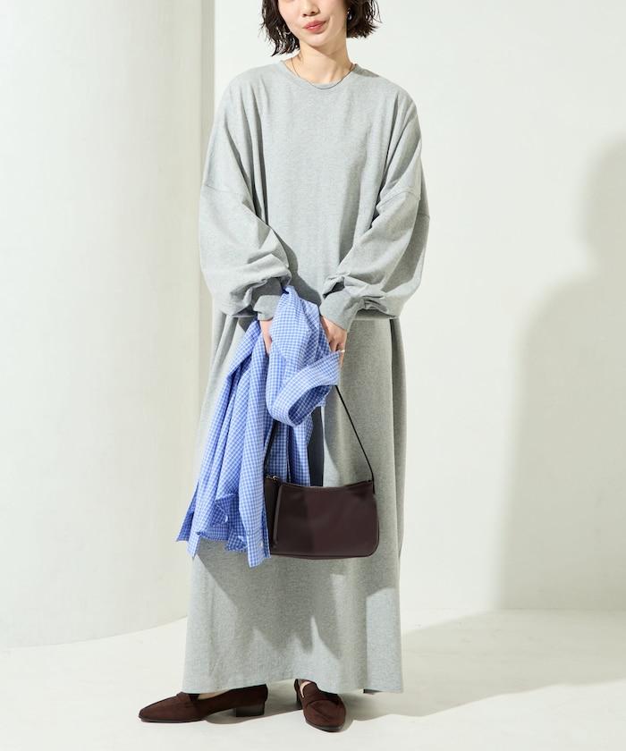 オーバーサイズドルマンスリーブワンピース【限定展開】