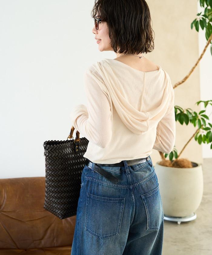 シアーテレコフーディーボタンロンTEE【限定展開】