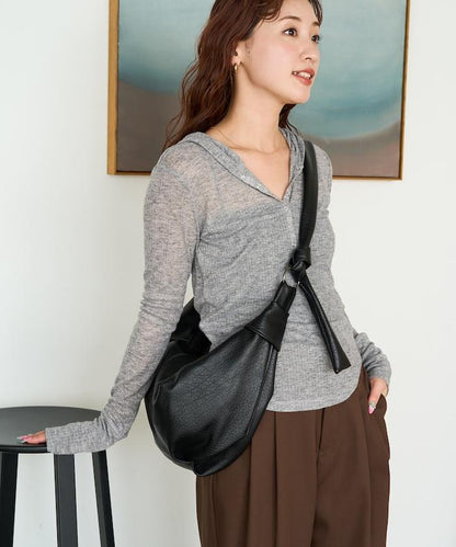 シアーテレコフーディーボタンロンTEE【限定展開】