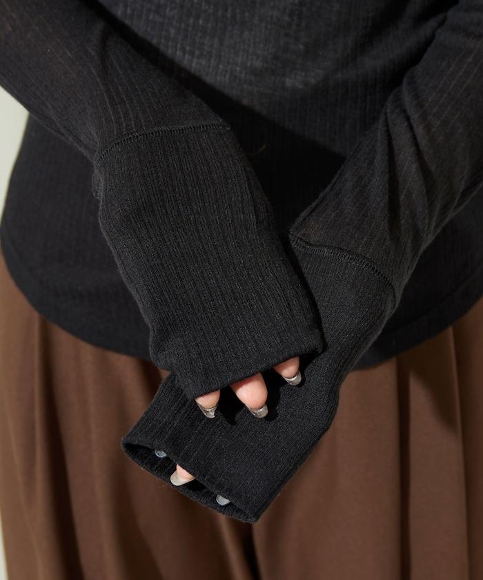 シアーテレコフーディーボタンロンTEE【限定展開】