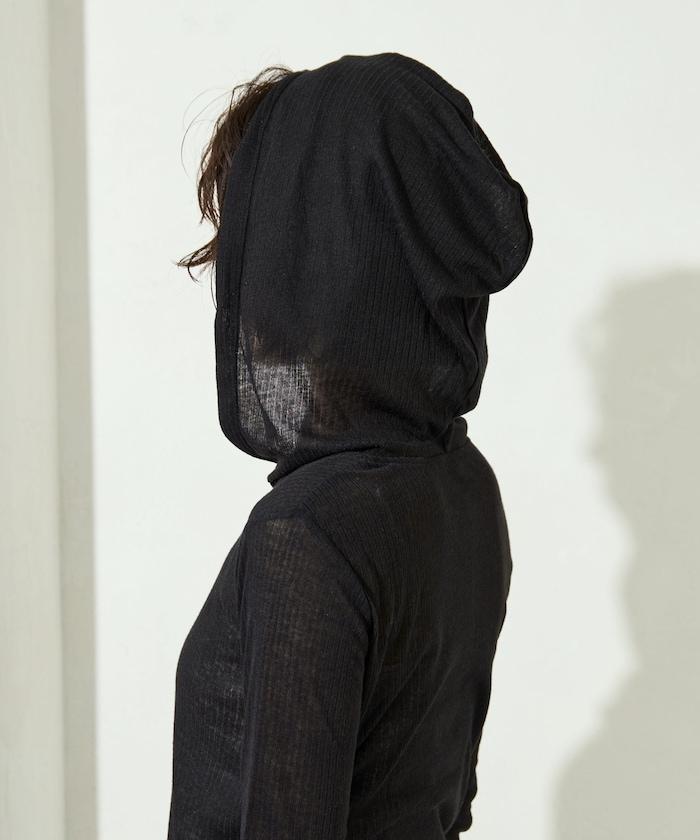 シアーテレコフーディーボタンロンTEE【限定展開】