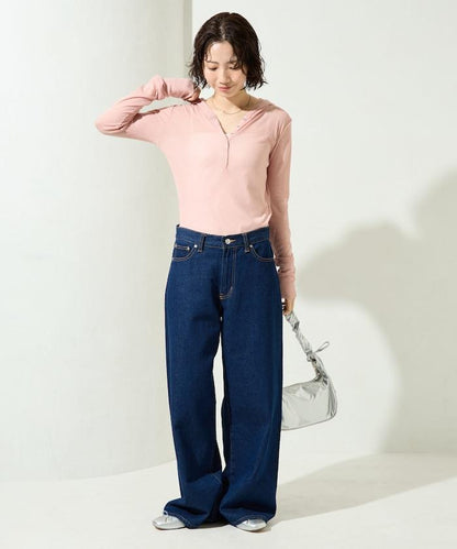 シアーテレコフーディーボタンロンTEE【限定展開】