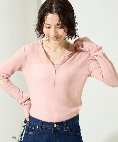 シアーテレコフーディーボタンロンTEE【限定展開】