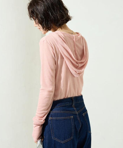 シアーテレコフーディーボタンロンTEE【限定展開】