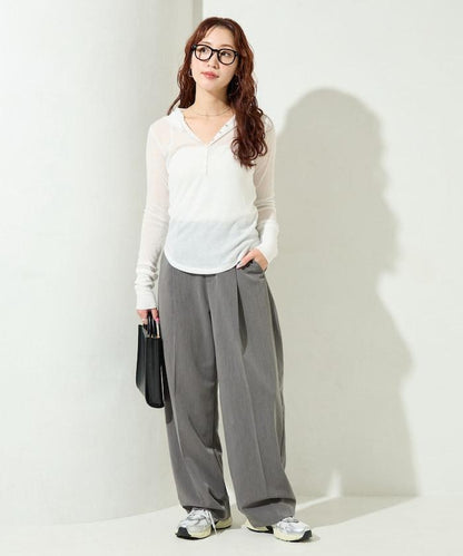 シアーテレコフーディーボタンロンTEE【限定展開】